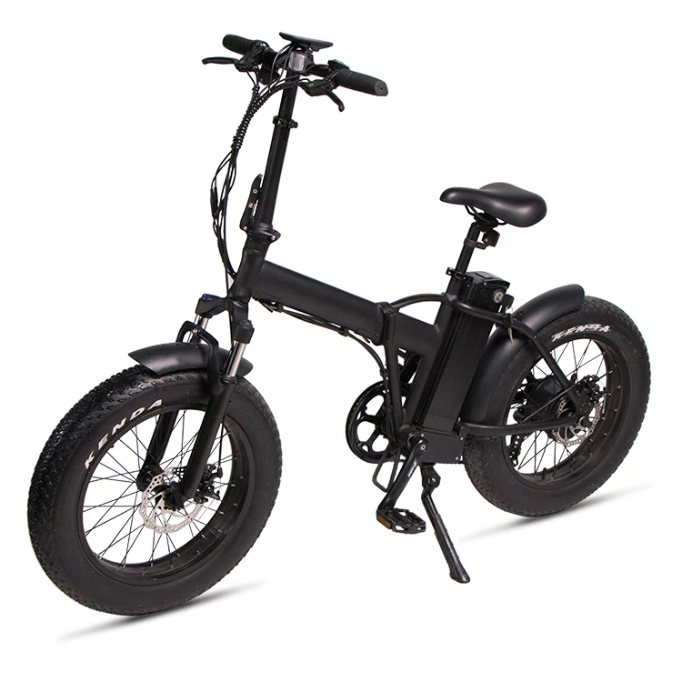 

New arrivals fat tire motor bicycle 48v500w folding mountain electric bike