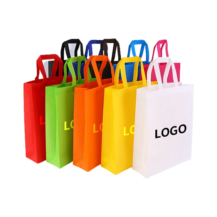 

Promotion Non-woven Tote Bag Non Woven Fabric Advertising Shopping Bag with Custom Logo