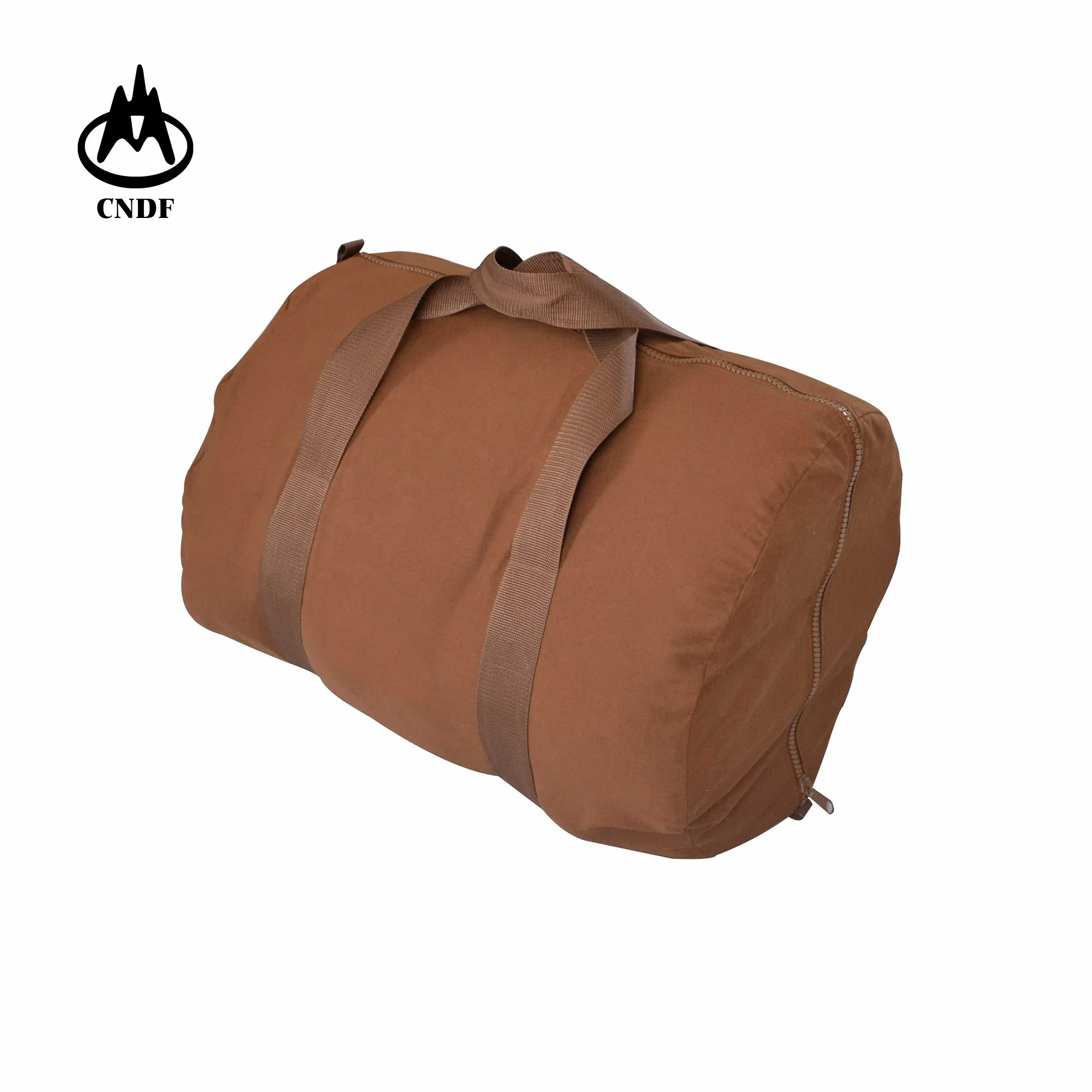 
double layer desert travelling cotton canvas sleeping bag, khaki warm cheap high quality , hunting, water resistant 