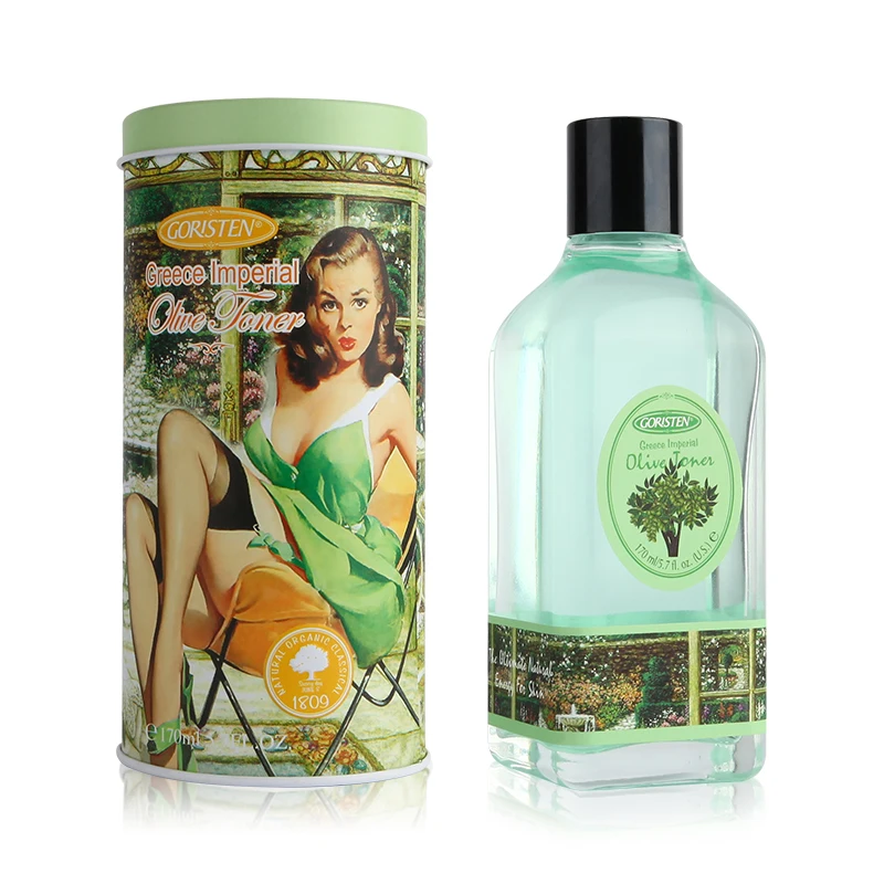 

Cosmetics skin care hydrating and anti-aging olive skin toner, Clear