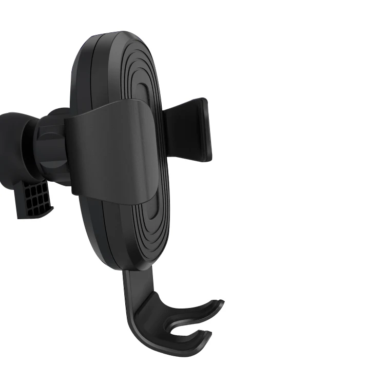 

New Design Cellphone Holder iphone fast 15w car wireless charger, Black