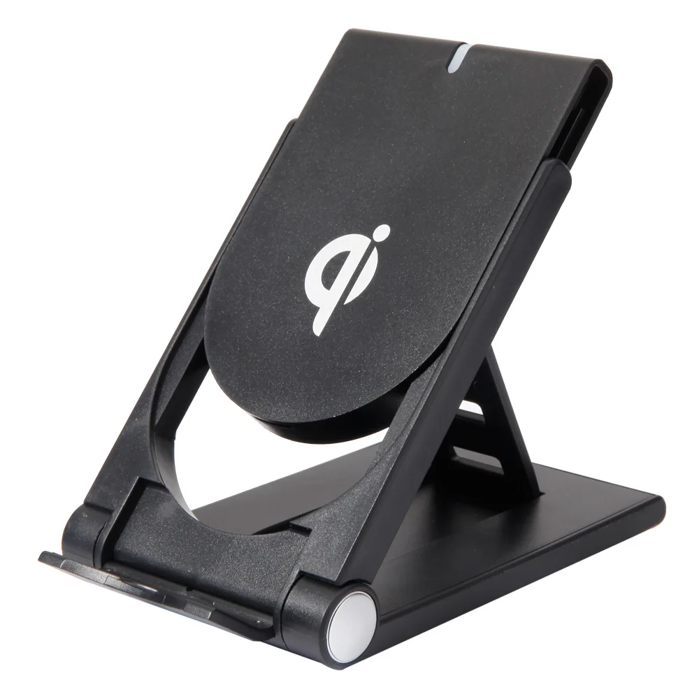 

Universal Qi wireless charger phone stand For ios and android Phone Wireless Charging Docking Dock Station, Black/white