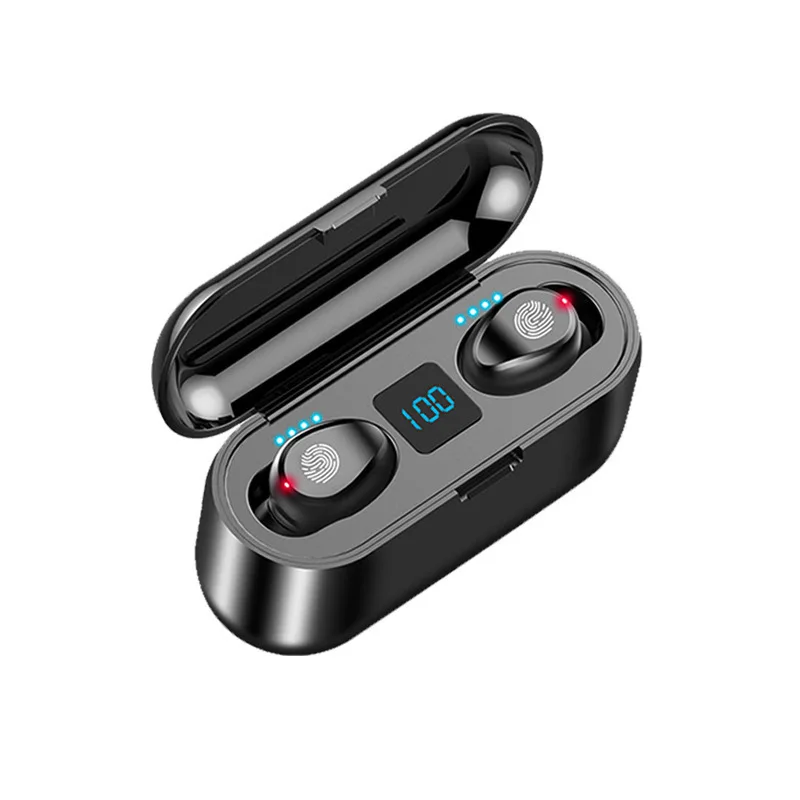 

TWS wireless headset power digital display wireless waterproof headset 5.0