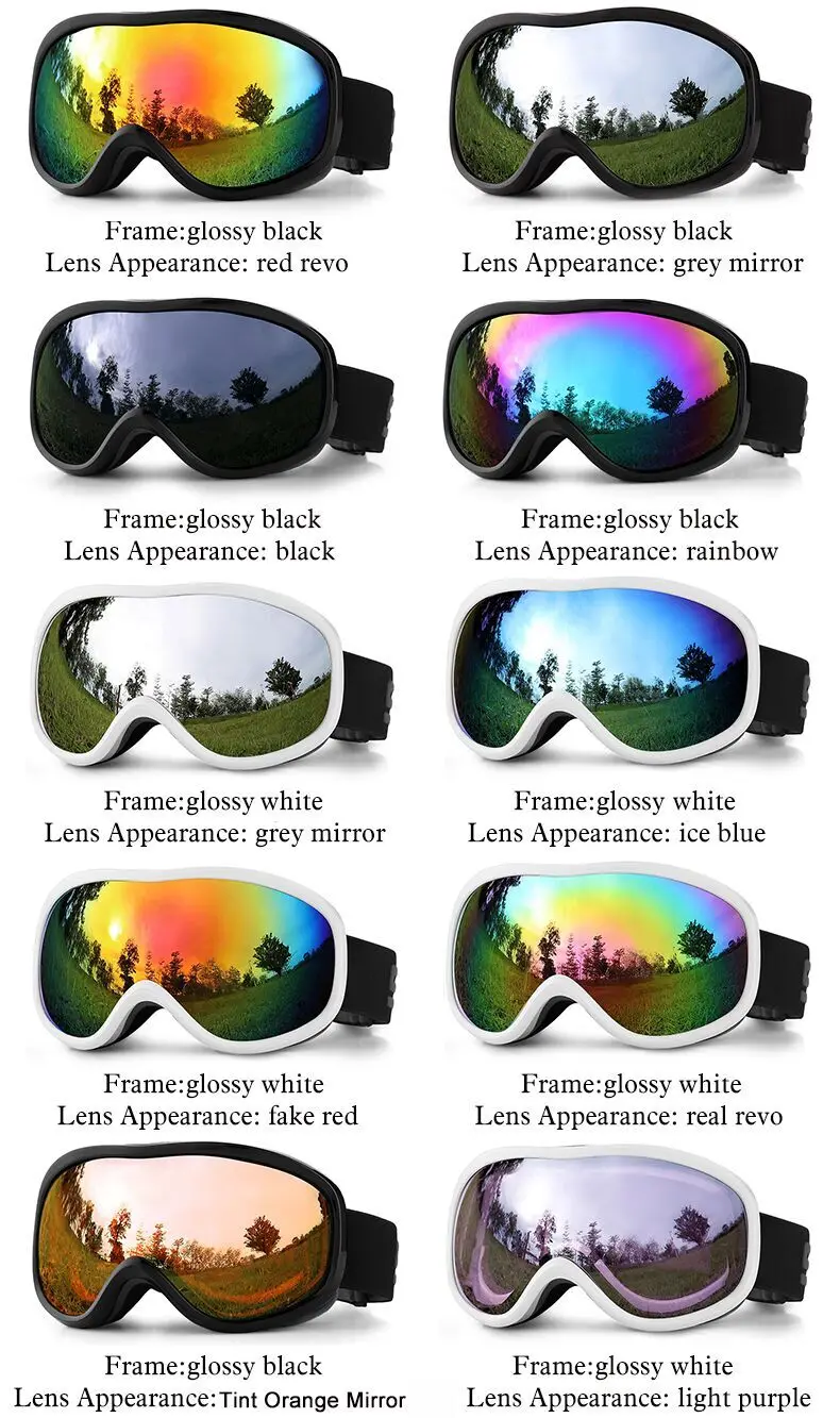 ski glasses amazon