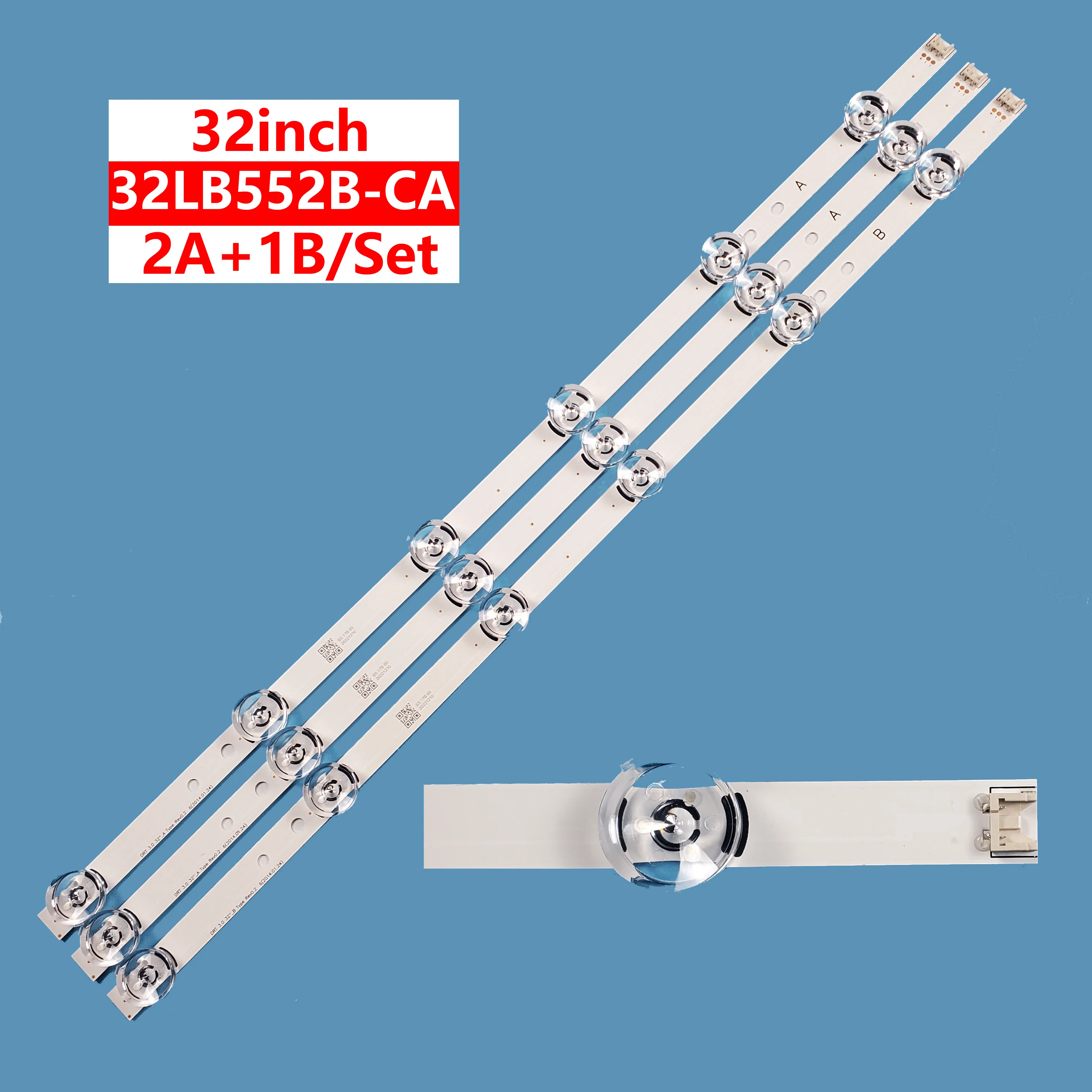 DRT 3.0 32'' A/B  led tv backlight bar strip for lg 32lb tv repair and huge advantage