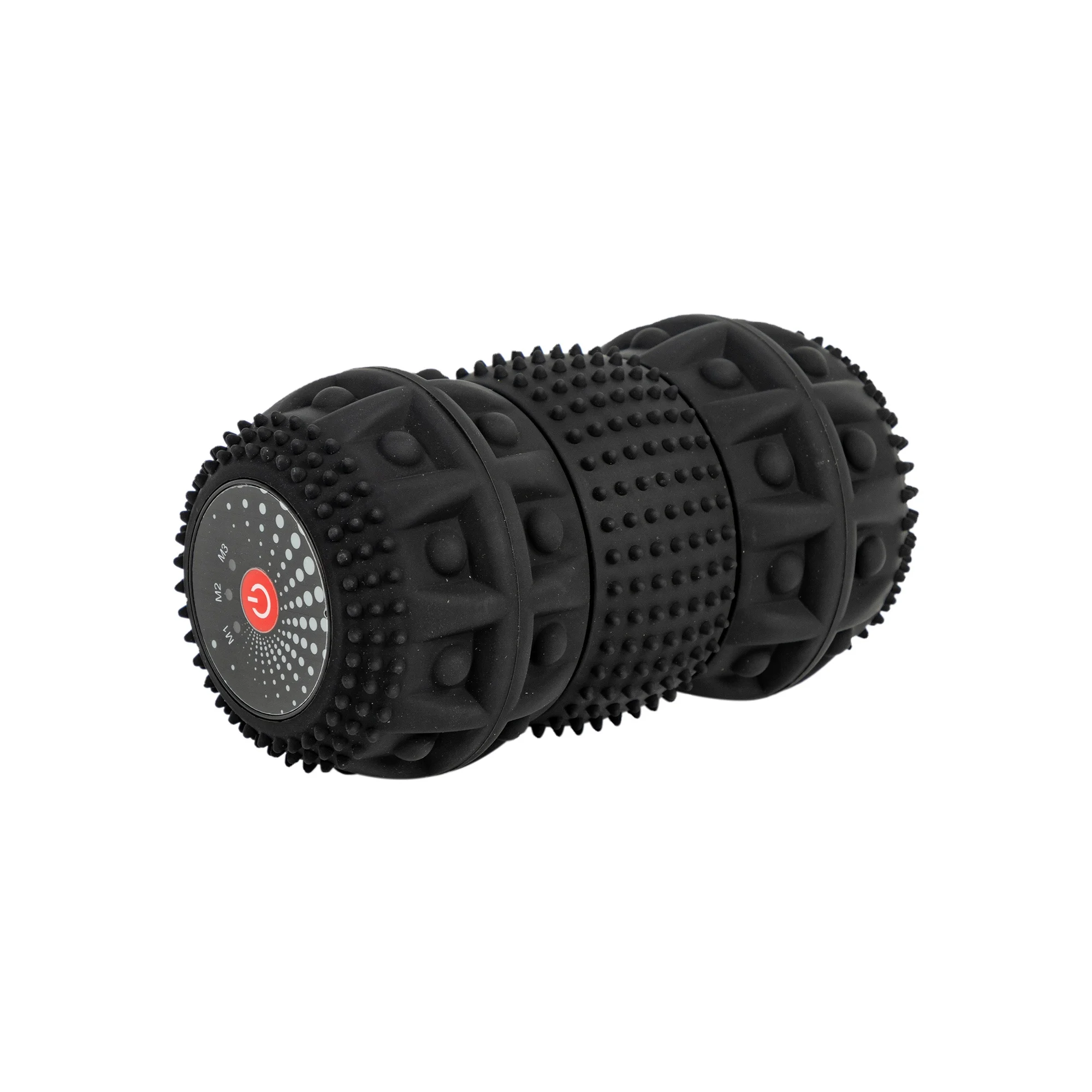 

Fitness Physical Therapy Silicone Back four-speed vibrating foam roller , peanut vibrating roller, Customized color