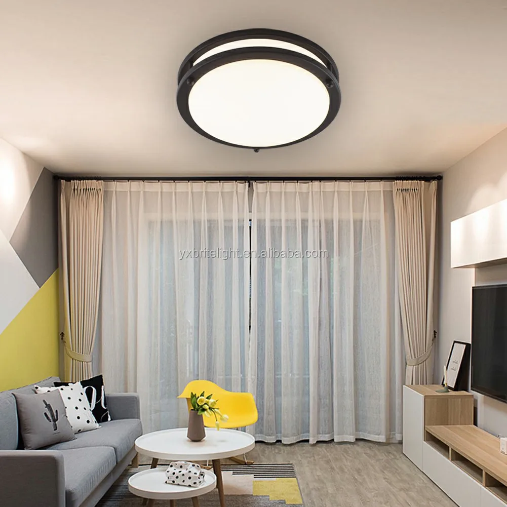 
12 inch Ceiling Round Light fixture ETL Listed For Home Ceiling Light Design 