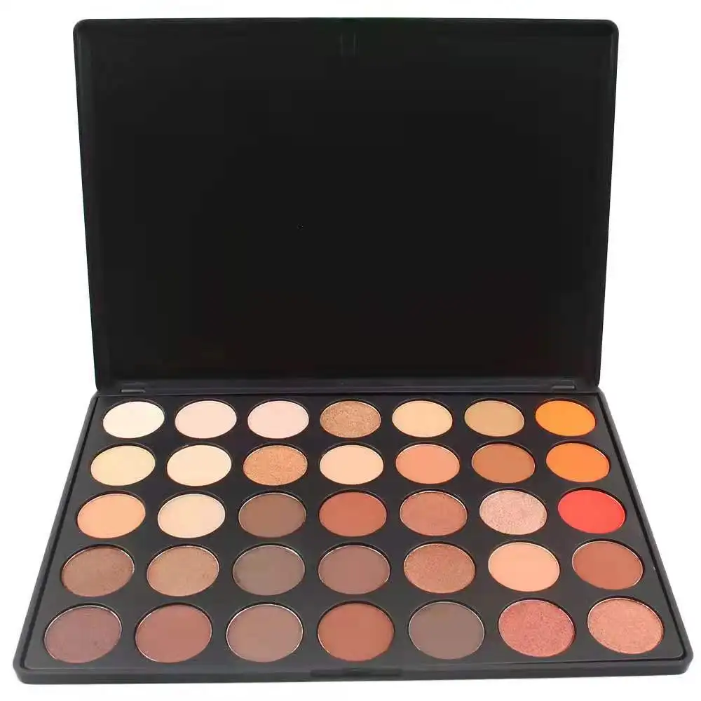 

Private label packaging cosmetics Pigment custom eyeshadow pallet eye shadow palette with your brand
