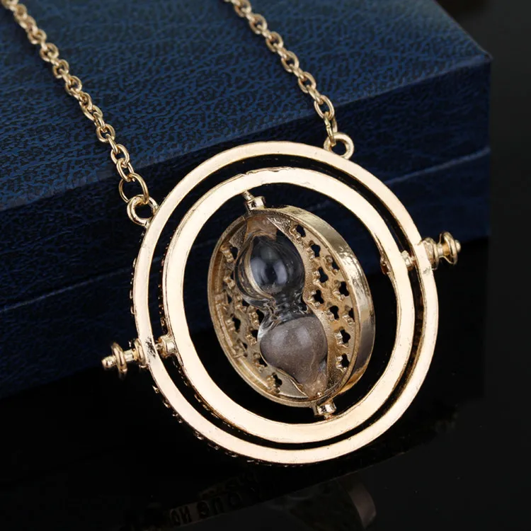 

Movie Series Accessories Time Hourglass Pendant Souvenir Necklace For Man Woman