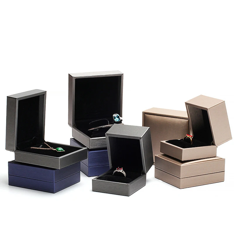 

FORTE Custom Wholesale PU Leather Jewelry Packaging Boxes Of Ring Pendant