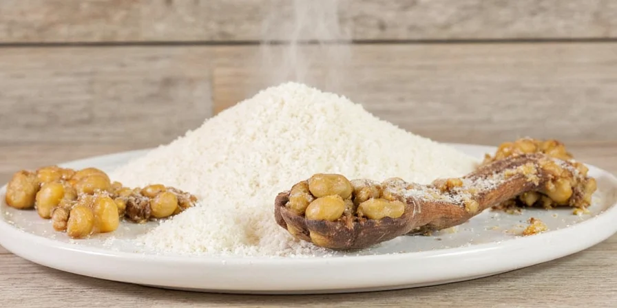 Dish Seasoned with White Spices