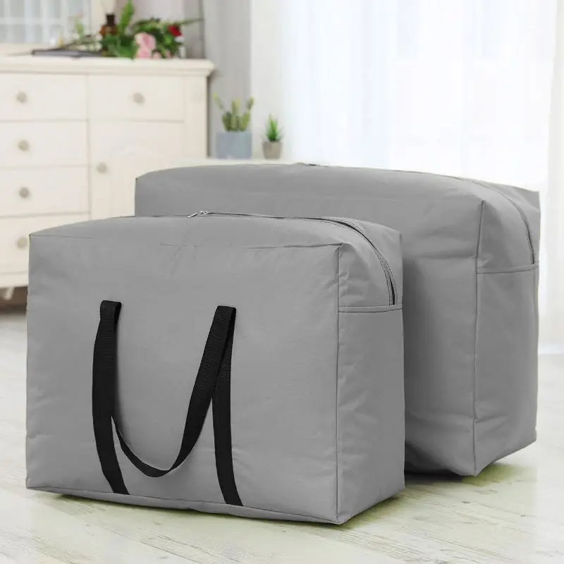 

Large Clothes Storage Portable Moving Quilt Organizer Pouch Travel Duffel Bag, Customized color