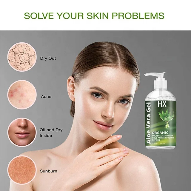 
Private Label All Natural Organic Soothing Body And Face Care 100% Pure Aloe Vera Gel Gallon 