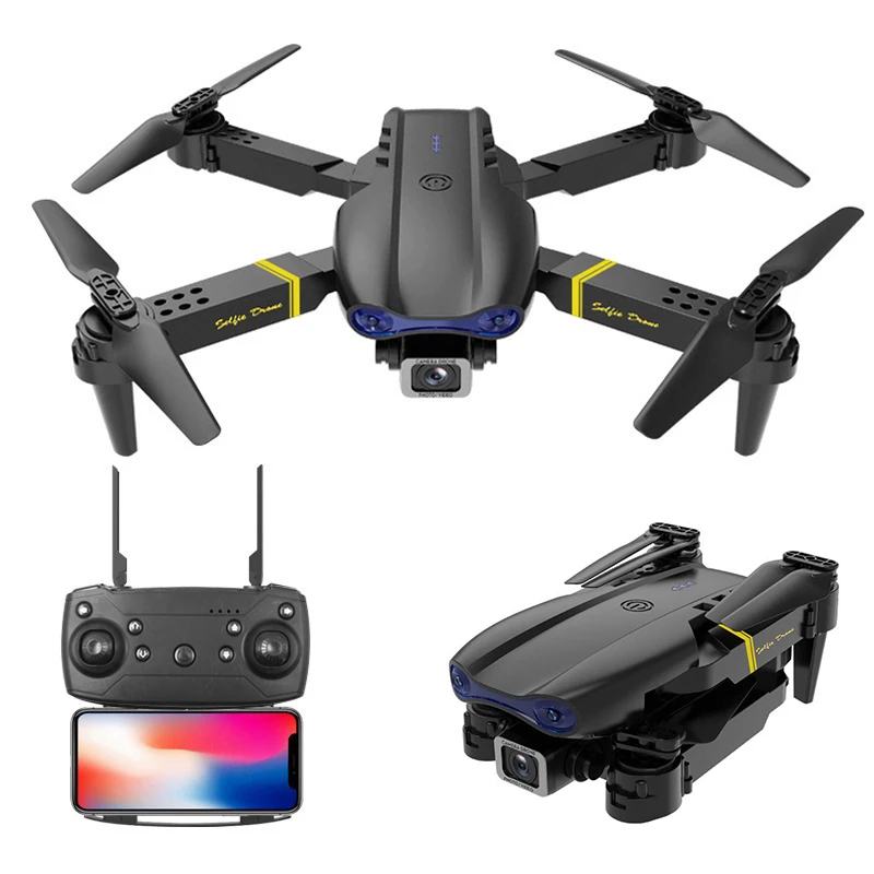 

Global Drone GD89-2 4K HD Camera Wide Angle Shooting Mini Drone Headless Mode Foldable Quadcopter RC Drone