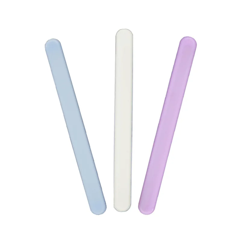 

RO113 Large 5.5 Inches Resin Crystal Epoxy Silicone Mirror Stirring Rod Mixed Resin Epoxy Tool Material Round Stirring Rod, Pink & blue&white