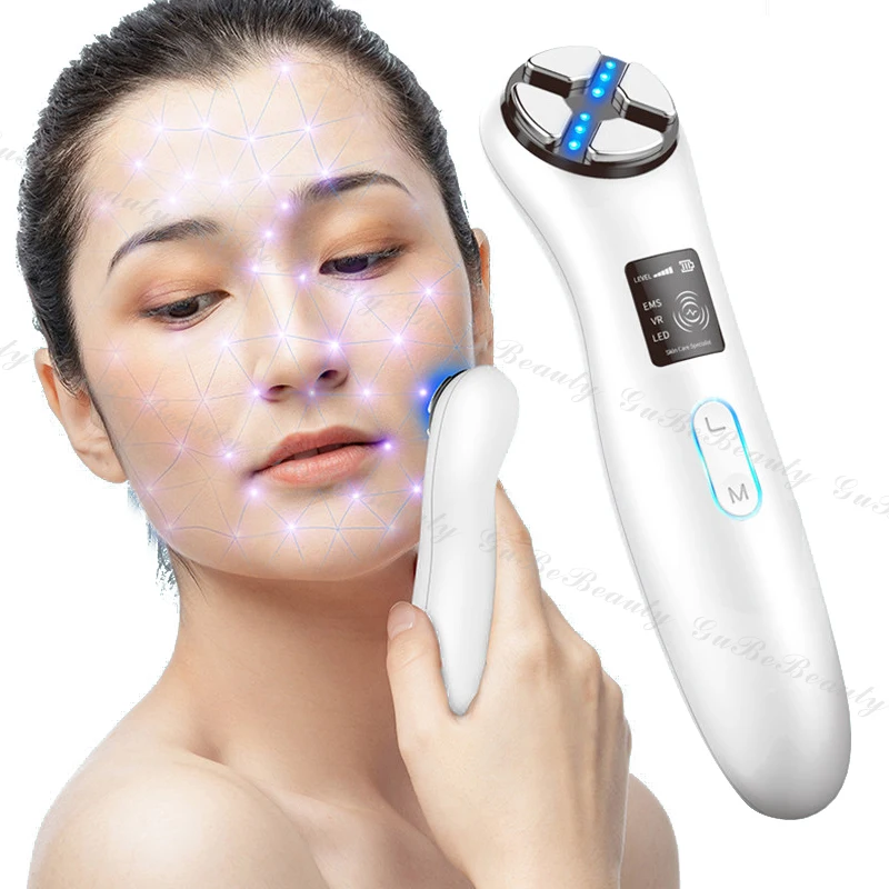 

Gubebeauty hot sale household portable rf ems face latest design ems facial device to skin care for homeuse with CE&FCC