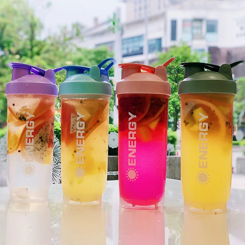 

Wholesale Shaker Cup Personalized Custom Logo Protein Sport Plastic Cup Shaker Bottle