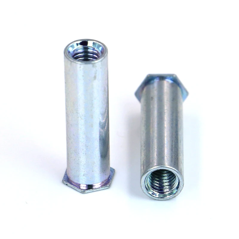 
China manufacturers steel hex bso thread zinc self clinching standoff for automobile sheet metal 