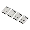 USB type c 2.0 Male Port Connector Solder Jacks waterproof charger connector pin for making your own USB cables