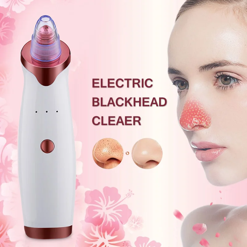 2020 Best Selling 5 In 1 Facial Pore Deep Cleaning Electric Blackhead Remover Vacuum Pore Vacuum Cleaner