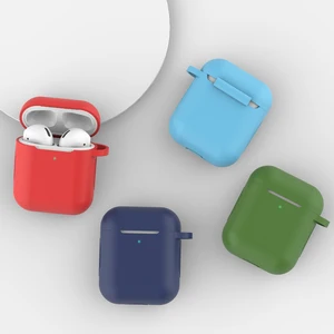 Silicone Protective Case with Hooks For AirPod 1/2 Charging Case