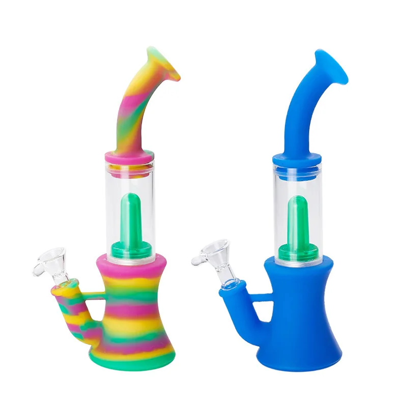 

Amazon Silicone Tobacco Water Pipes Cigarette Smoking Pipe For Weed Colors Hookah