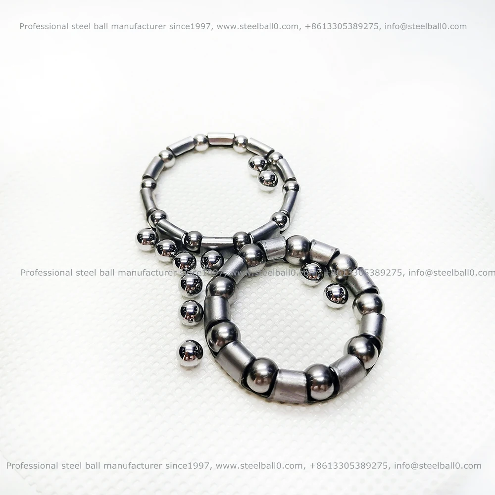 
7.938mmX13 high quality steel ball retainer for motorcycle ball cage 