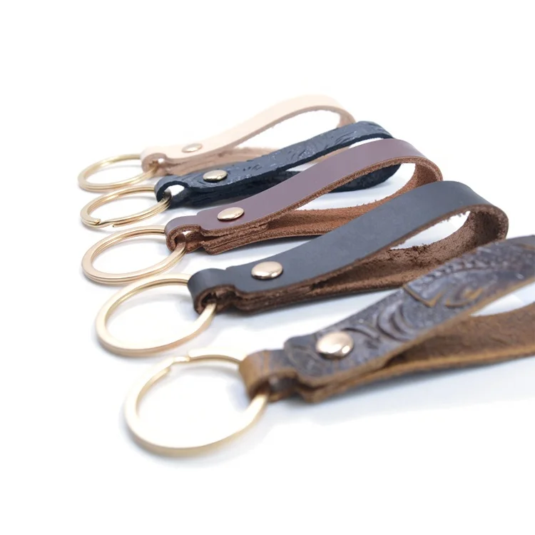 High Quality Vintage Leather Keychain For Cars Buy Leather Keychain