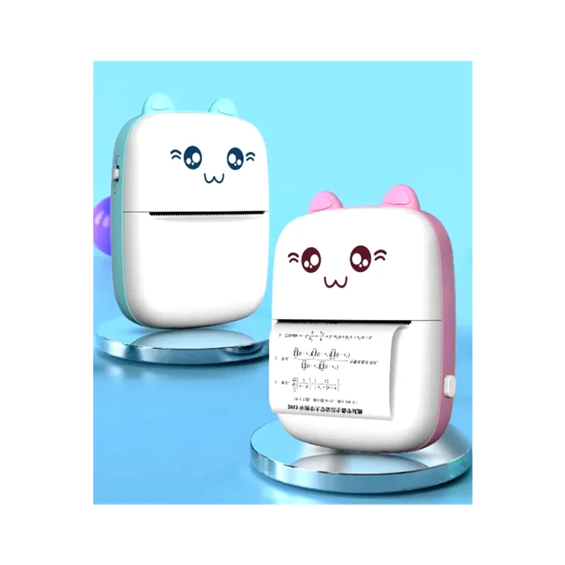 

For Children Gifts Pocket Portable Thermal Printer MINI Wireless Inkless Printer Label Photo Printing mini printer