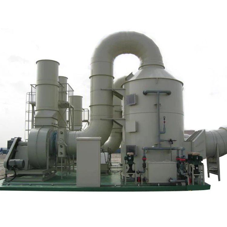 
High quality high efficiency exhaust waste gas treatment equipment system 