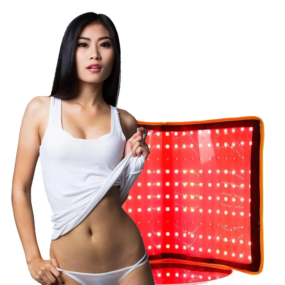 

red light therapy pro skin liposuction slimming belt/Custom red light therapy belt logo and size, Black