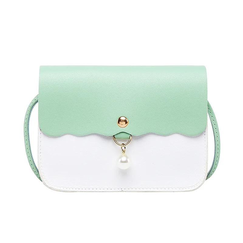 

Ladies' hit color one-shoulder pearl new product cross-body holding coin purse handbags 2021, Customizable