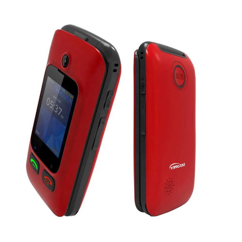 
Intimate design celulares flip dual sim dual screen fold SOS GSM factory cellphones 