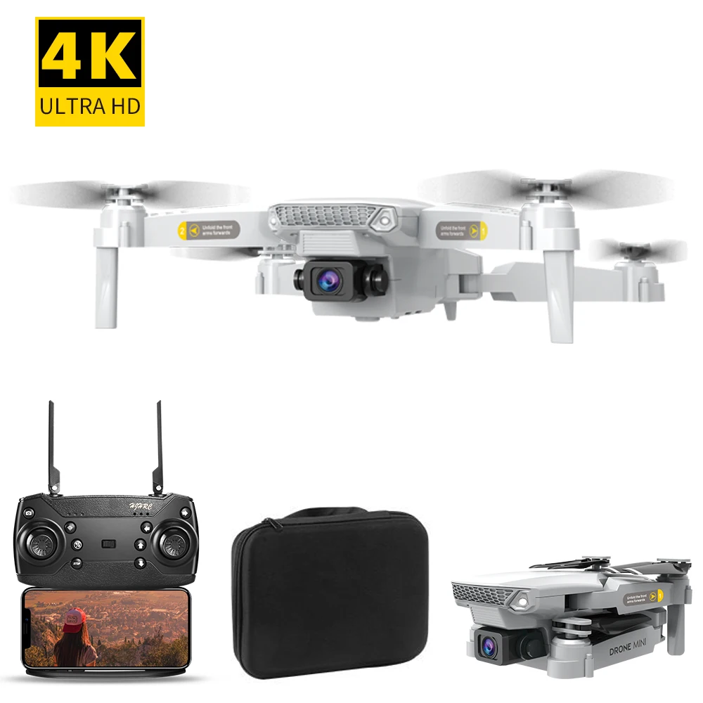 

2021 best E88 Pro RC photography small drones Long range distance remote control 4k quadcopter mini Drone with HD Camera