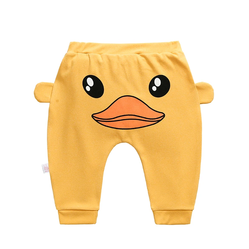 

Baby comforter pants for boys and girls autumn new trousers for children wearing Harlem pants for new baby big PP pants trend