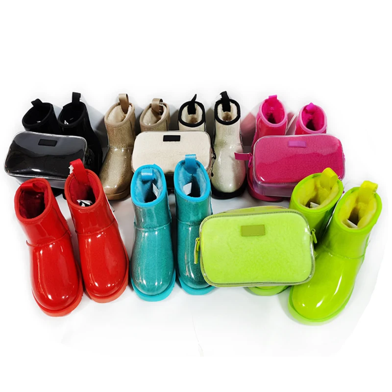 

Waterproof Rain Boots, Wholesale rain reusable waterproof protector rain boots for women men, Black/brown/pink