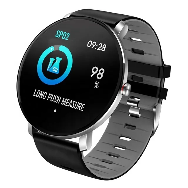 

Cheap round smart fitness tracker watch K9 blood pressure heart rate smartwatch phone waterproof IP68 sport pedometer bracelet