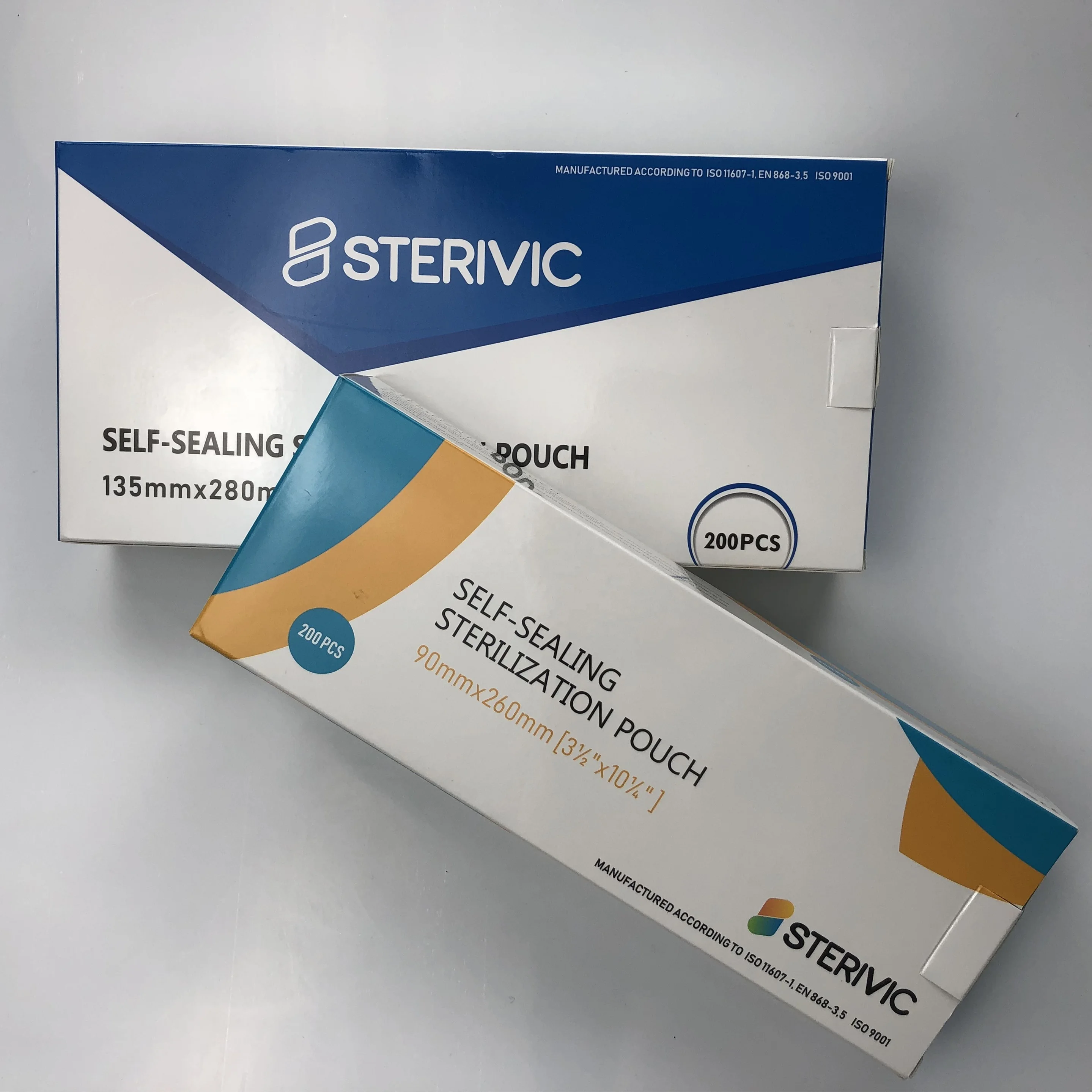 
Best quality Self-Sealing disposable Sterilization Pouch 135*280mm 