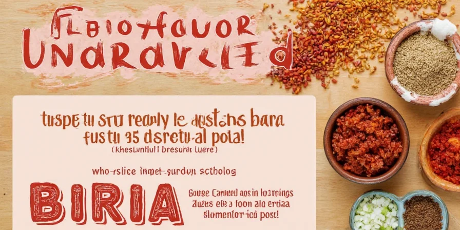 A variety of dried chiles used in birria