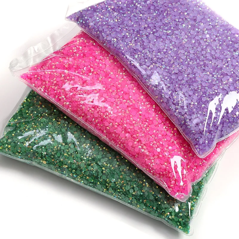 

high quality jelly grape purple citrine AB resin rhinestones round flatback rhinestones for DIY cup shoes