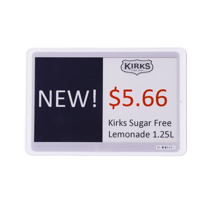 
Sunpaitag 7.5 inch Digital TV electronic shelf labels ESL price tags 