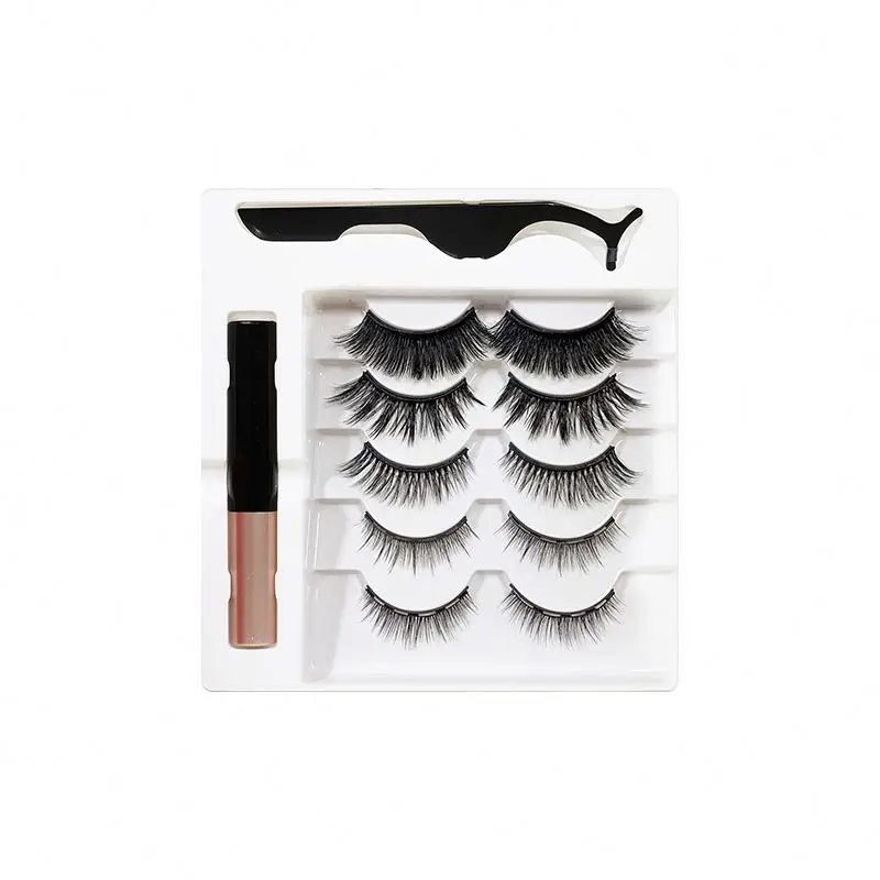 

Good Selling False Eyelashes Magnetic Box Set Price 5, Black