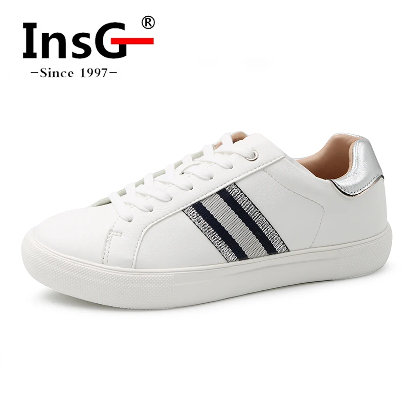 

Trendy Shoes for Women Low Cut Casual Shoes Flat Women's White Sneakers Zapatillas Mujer 0407