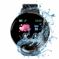 

2020 New Arrivals D18 Bluetooth Bracelet Smart Watch 1.3 Inch Round Screen Heart Rate Waterproof Smartwatch