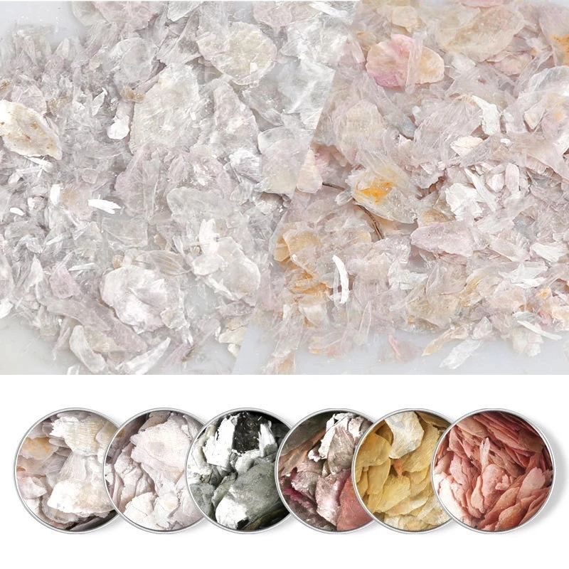 

Nail Art Decoration Nail Art Marble Rock Mica Slice Shell Slice Thin Fragment