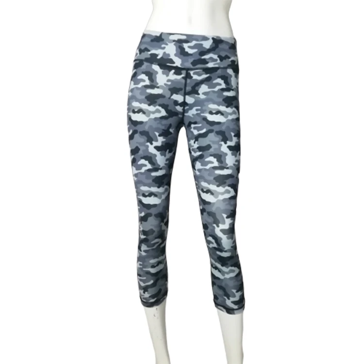 
Ready to Ship Printing Womens Fitness Leggings Yoga Capril Pants Stock Low Price 