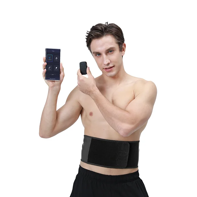 

Personal Home use EMS Waist Belt With Wireless Control For Relieving Lumbar Pain