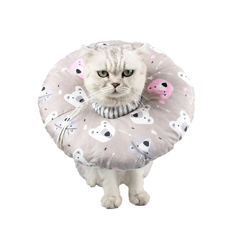 

2021 New Cat Recovery Collar Elizabethan Collar Pet Protective Cover Anti-licking Pet Elizabethan Collar