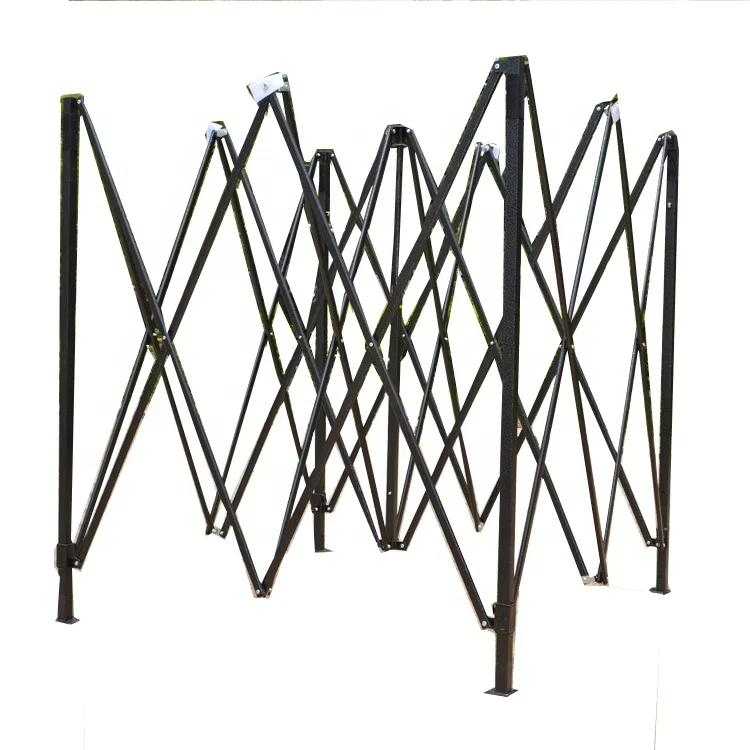 

Wholesale 3*3M 10x10ft Steel canopy folding gazebo tent frame, Rough black