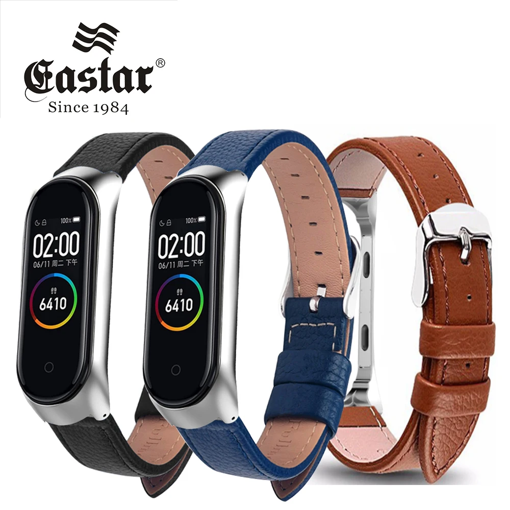 

Leather Wrist Bracelet for Xiaomi Mi Band 4 Sport Strap watch wrist strap For mi band 4 bracelet Miband Strap Xiaomi watch band, 12 colors